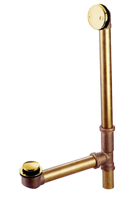 Made to Match Tip-Toe 1.5" Leg Tub Drain With Overflow
