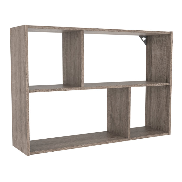 Mini Offset 4-Cube Bookcases