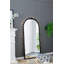 Cadre de miroir antique rose sculpté à la main 30 "x 65"-2051245326