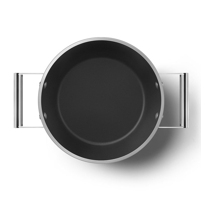 Casserole antiadhésive Smeg 24 cm