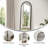 Mila Wall Mount Arched Mirror with Slim Metal Frame-256789352-256789354