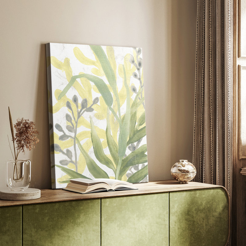 Sea Grass Fresco I - galerie sur mesure, H 36 po x l 24 po