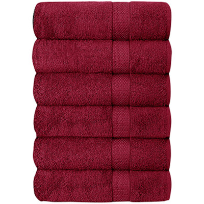 Serviettes de bain 100% coton Hotel & Spa (ensemble de 6)