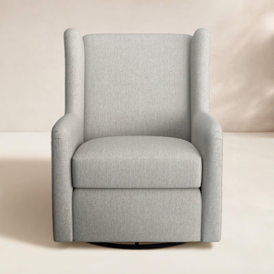 Miranda Upholstered Swivel Glider
