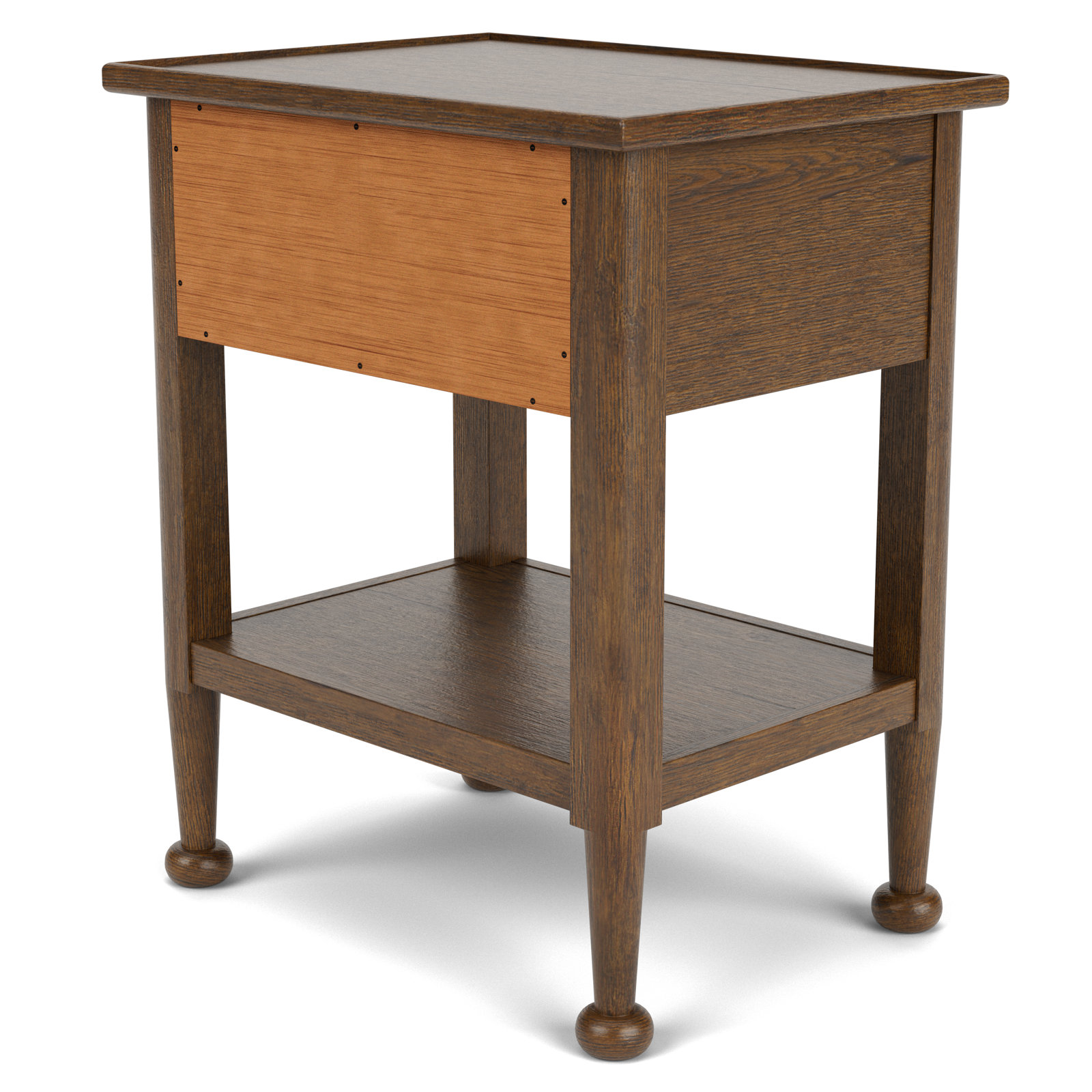 Billie 1 - Drawer Nightstand, Brown