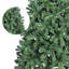 Arbre de Noël artificiel de 6 pi avec 500 pointes et conception à charnières - support en métal robuste, compact pour les petits espaces, arbre de décoration pour bureau