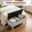 Banc de rangement rembourré avec pieds-131379872-131379875