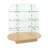 55'' H x 54'' W Wood Tower Display Cae