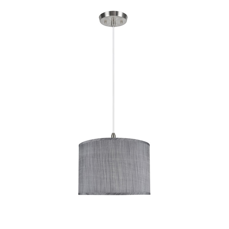 Luminaire suspendu tambour 2 lumières unique Marcos