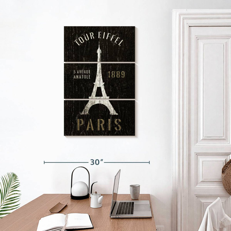 Nicci Refurbished Eiffel Tower, 32" H x 20" W