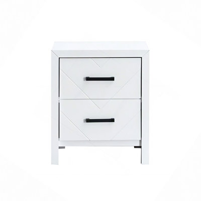 Morris 2 Drawer Nightstand