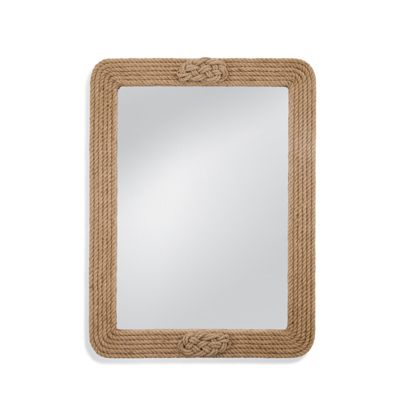 Brigita Rope Rectangle Wall Mirror