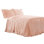 Reyna Microfiber Ruffle Skirt Bedspread Set