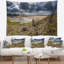 Tapisserie de panorama à l’islande rocky littoral Landscape-1518781548