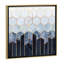 « doux blue hexagones » par elisabeth fredriksson-print-49715555-49715565