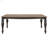 Windsor Brown Brushed Rectangular Dining Set