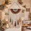 Macramé décoration murale Boho Home Decor fait à la main en macramé tapisserie décorative pour chambre à coucher salon appartement dortoir galerie-130810964