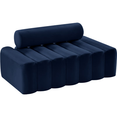 Fareiz 58'' Velvet Loveseat