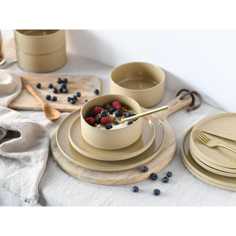 Creatable, Future Sand, 12-Piece Plate Set