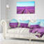 Coussin lombaire à champs floral Abstract