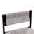 Upholstered Counter Stool with Metal Frame