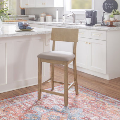 Andelo Upholstered Counter/Bar Stool