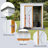 5 ft. W x 4 ft. D Metal Lean-to Storage Shed-98200925