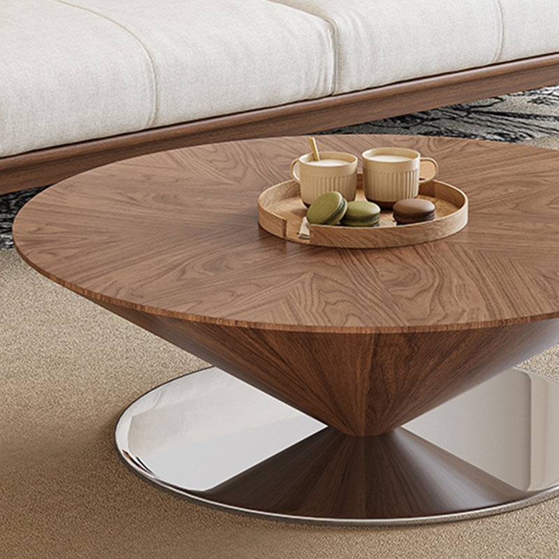 Modern simple coffee table set, 12.2" H x 27.6" L x 27.6" W