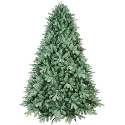 4ft Blue Tint Christmas Tree, 592 Pe+ Tips, Hinged Structure For Quick Setup And Saving Effort, Stable Metal Stand Long - Term Use 48-inch Centerpiece, Tips Natural Texture, Branches Simple Assembly,