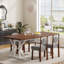 Rayaan Metal Base Dining Table