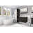 Wave 57.63" x 26.25" x 24.81" Freestanding Solid Surface Soaker Tub-88894375-88894374