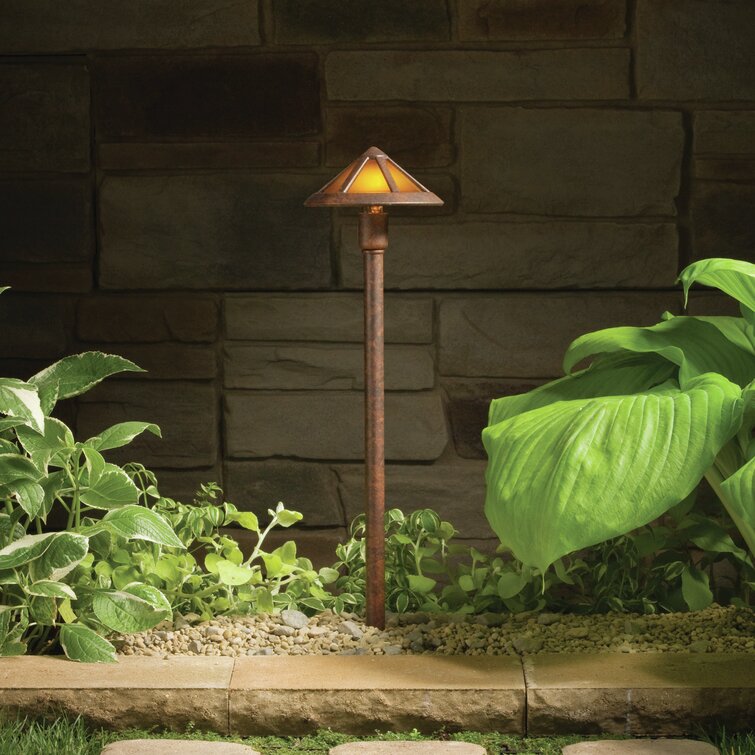 Foundry Select Tannery Bronze Low Voltage Pathway Light Wayfair