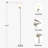Honoding 71"Floor Lamp ,No Bulb
