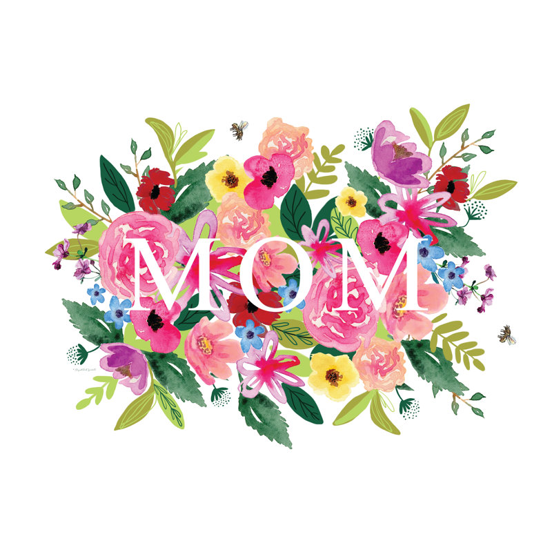 Floral fête des mères par Elizabeth Tyndall, H 24 po x l 32 po