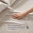 adamstown 1500 Thread Count 6 Piece Premium Cotton Rich Sateen Sheet Set, 4 Pillow Cases, 1 Fitted Sheet, 1 Flat Sheet, Fits Mattresses up to 16” Deep, Queen Size, Taupe-122898440-122898442