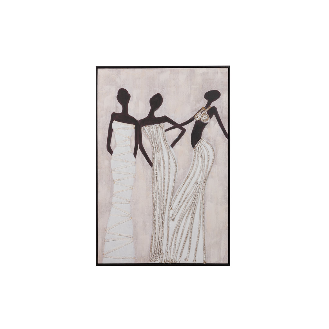 ROPES SILHOUETTE CANVA MIT RAHMEN 80X4x120 CM