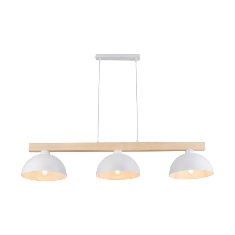 Oslo 3 - Light Kitchen Island Pendant, White