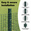 Vidaxl Fence With Posts Steel-116798113-116798117