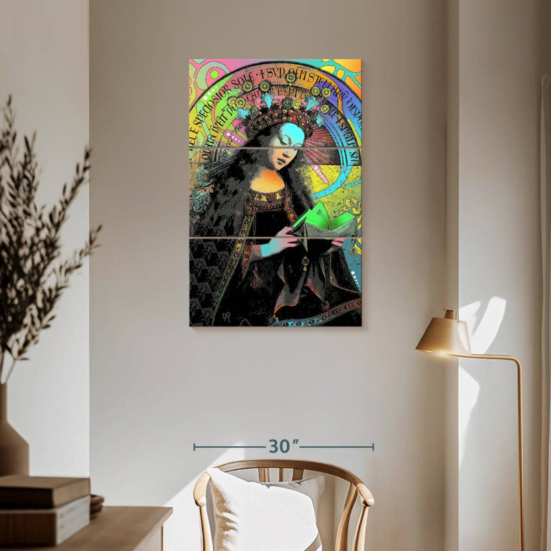 Retable Leisha Ghent, H 57 po x l 36 po