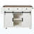 53.7" W Wood Kitchen Island with Drop Leaf-156416032