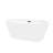 67'' x 32'' Freestanding Soaking Acrylic Bathtub-83845851