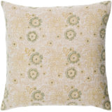 Tambra Floral Linen Throw Pillow