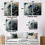 Dahlia bleu et blanc II-114713411-114713415-114713417