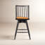 Lewis Swivel Upholstered Stool with Solid Wood Frame-133261797-133262859