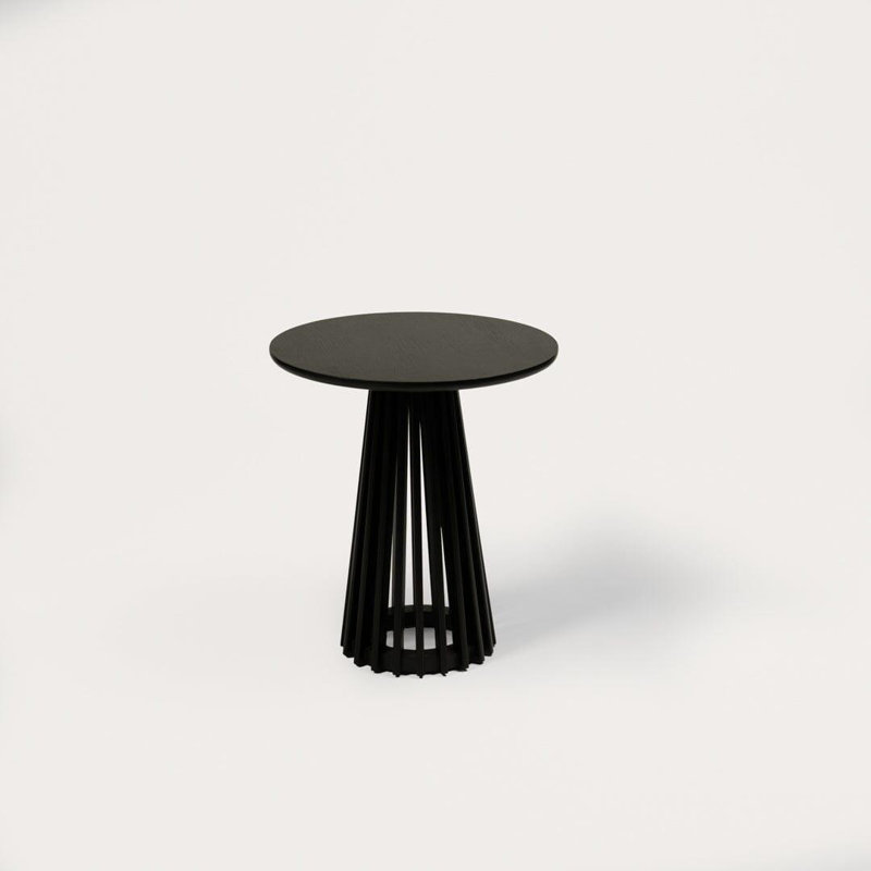 Hopley End Table, Stained Black
