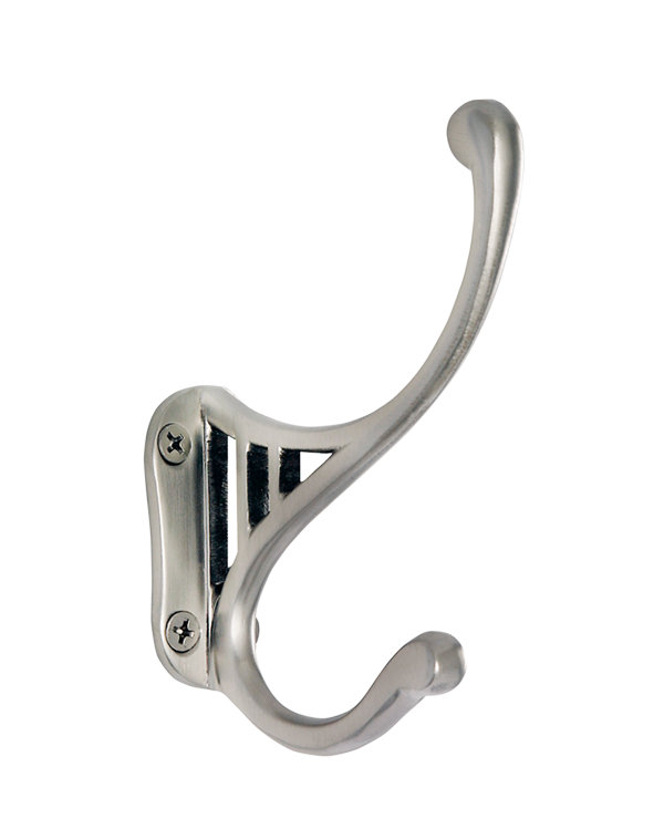 Nostalgic Warehouse Classic Coat Hook, Satin Nickel