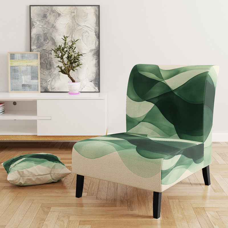 Fauteuil de chambre Abstract Shapes, Slipper Armless