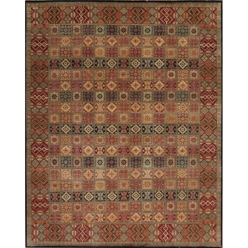 Serapi One-of-a-Kind Rectangle 7'11" X 10' 2010s Wool Area Rug in