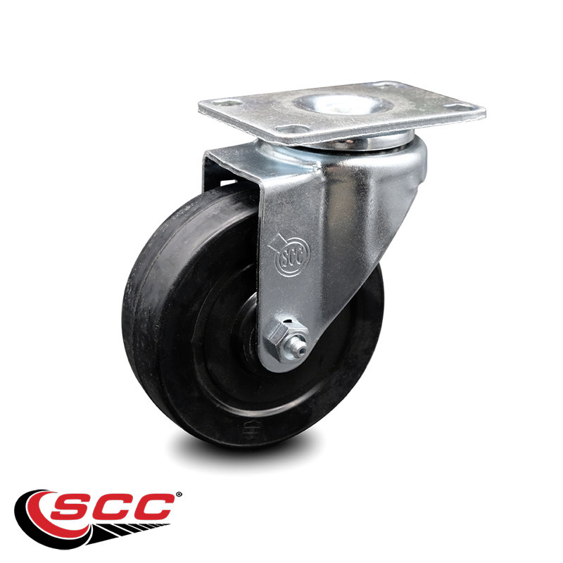 Soft Rubber Swivel Caster