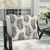 allen + roth Floral Dusty Blue Square Throw Pillow in the Outdoor  Decorative Pillows department at